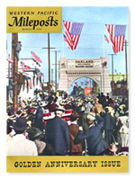 Mileposts Golden Anniversary March 1953 issue